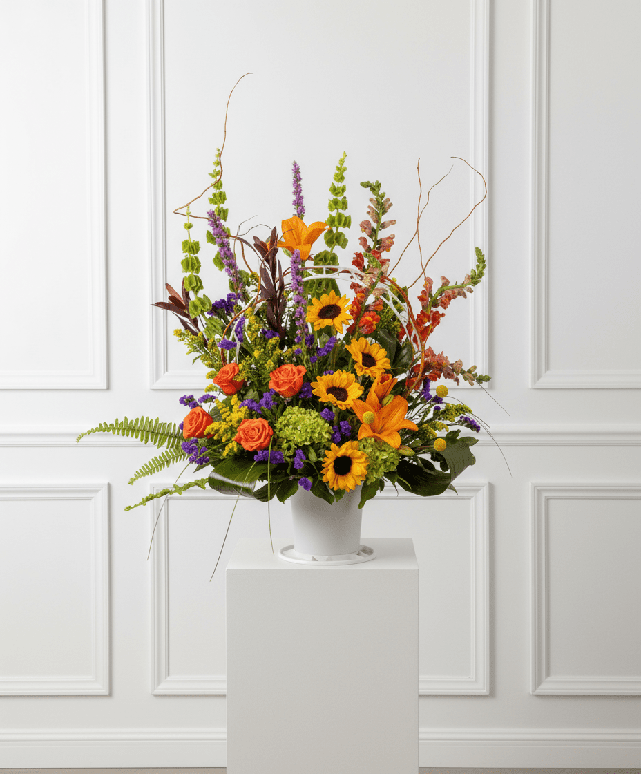 Classic Funeral Basket