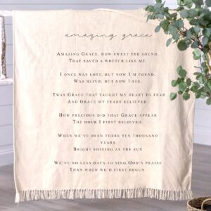 Amazing Grace Throw
