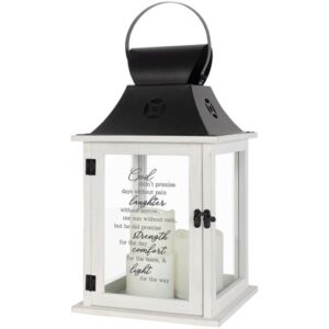 Memorial Lantern with 3 Candles - Wright Funeral Home